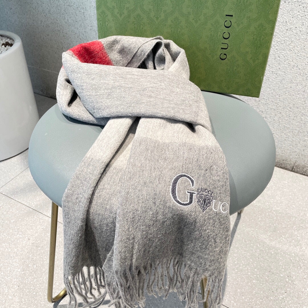古G家-經典羊絨圍巾 32*180cm