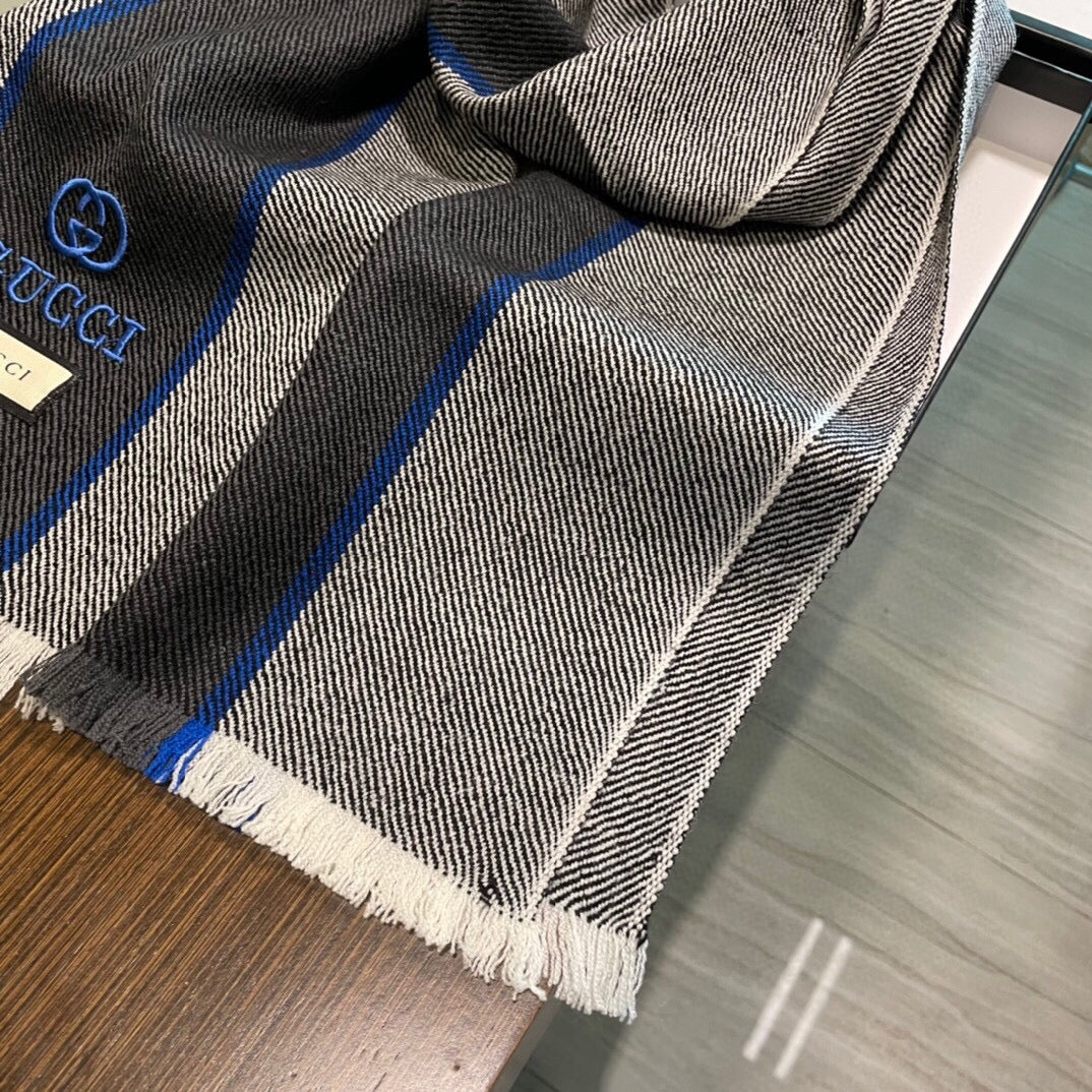 古G家-山羊絨圍巾  32*180cm 100%頂級羊絨