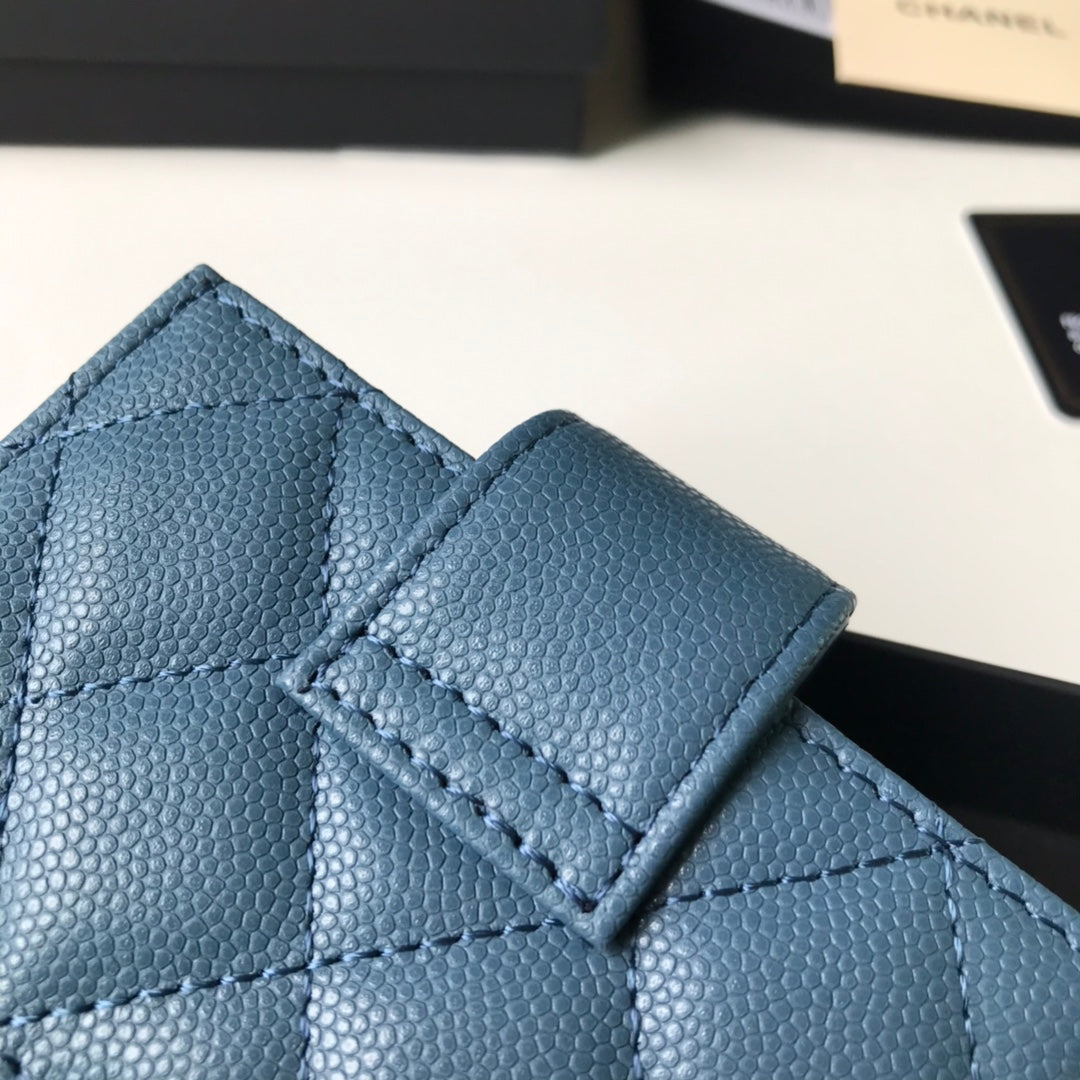 Chanel 多格層風琴式卡包
