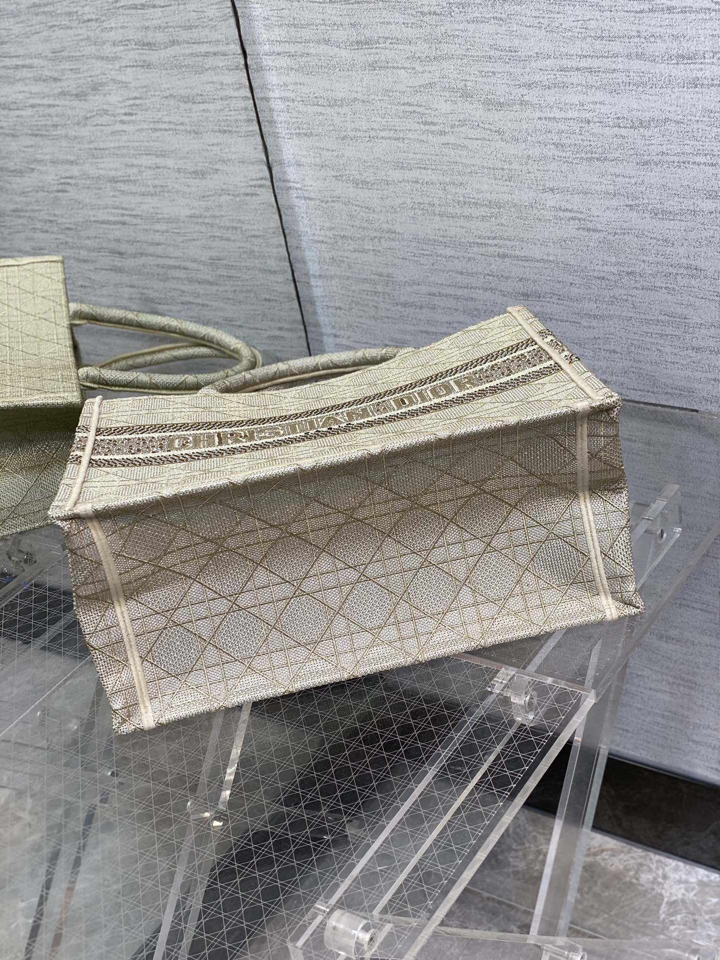 迪D家 Book Tote-中號36.5cm-刺繡