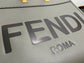 芬F家-Fendi Sunshine-中號深灰色牛皮手提袋