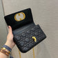 Dior Caro 小號20cm-黑色小牛皮