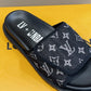 Lou-NBA Miami拖鞋 黑色