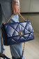 Chanel 19Bag-中號深藍
