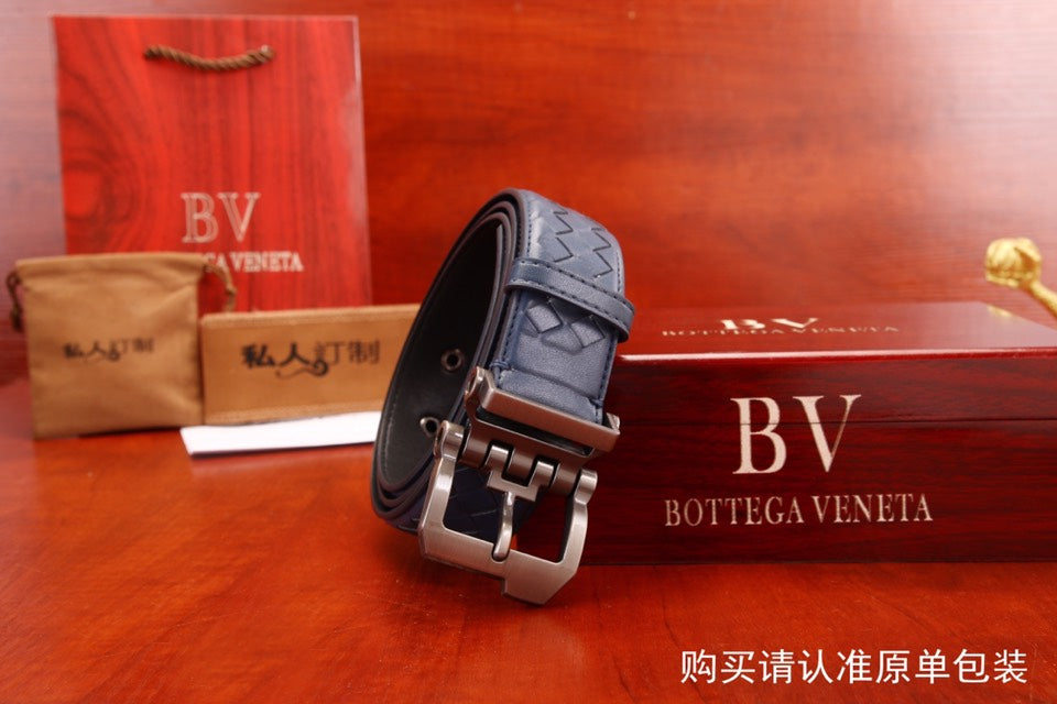 B編織-皮帶-3.4cm-男款