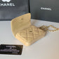 CHANEL 珍珠鏈條零錢包！