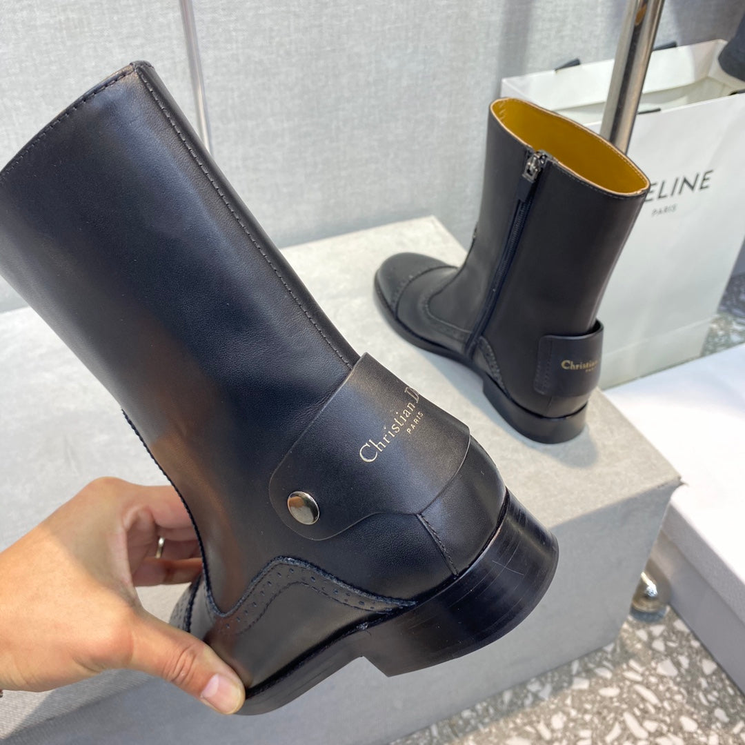 迪D家-2022秋冬新品 騎士短靴