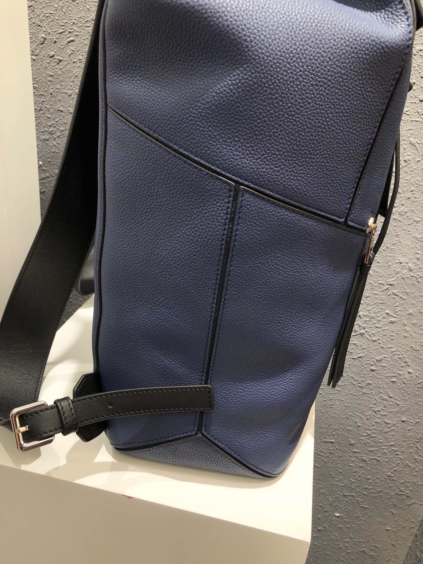 Loe-Puzzle Backpack 後背包 藍色