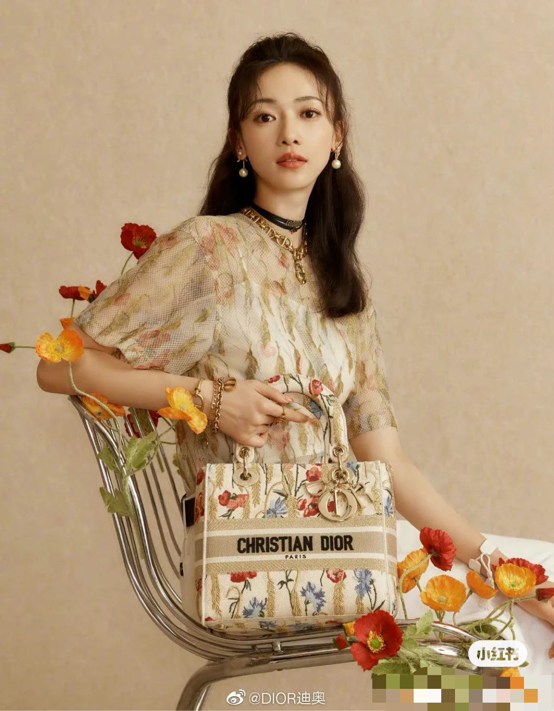Dior Lady D-Lite 新年限定系列-花卉