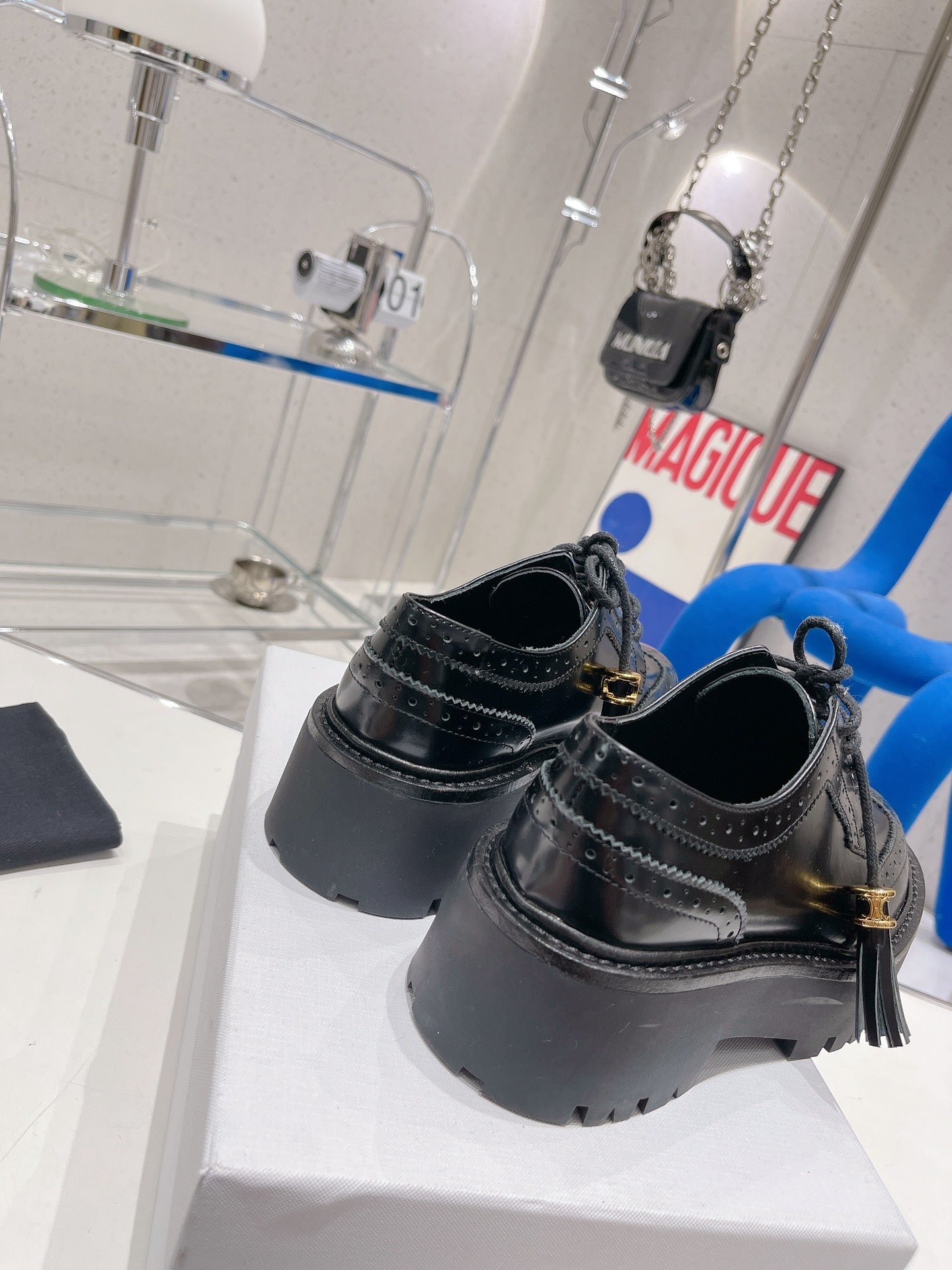 賽C家-22秋冬新款樂福鞋 跟高5cm（尺碼35-41）