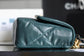 Chanel 19Bag-中號墨綠色
