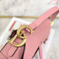 Dior Saddle 馬鞍包-手掌紋-大號糖粉色-25.5cm