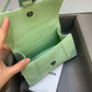 巴黎世-沙漏包XS-薄荷綠鱷魚紋