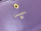 Chanel 復古CC荔枝牛皮-翻蓋中夾-復古五金