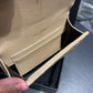 YSL 新品短夾_ 杏色金扣