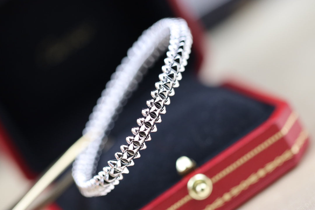 Cartier Clash手鐲-白金