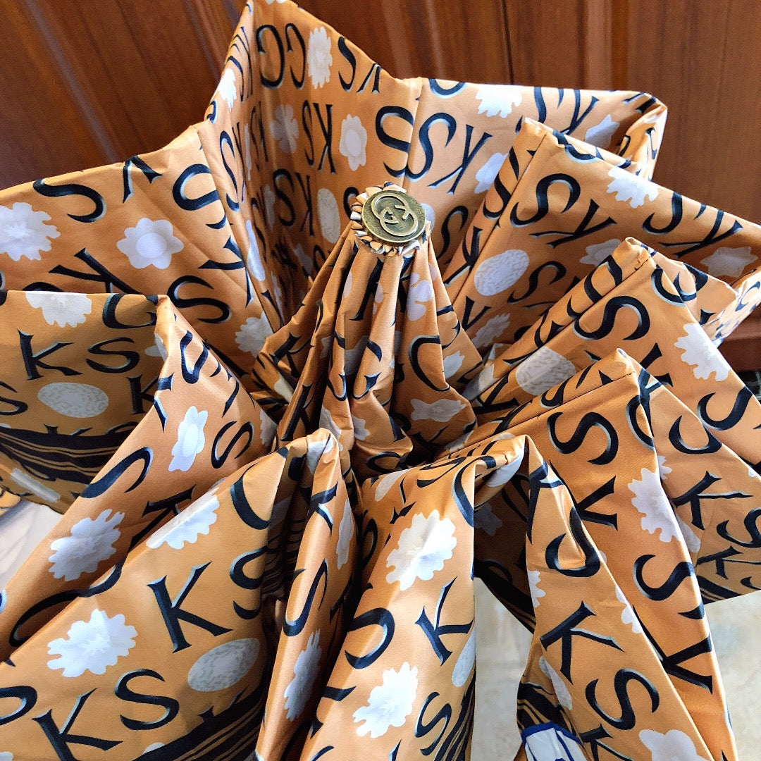 古G家-雨傘-奶茶色