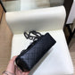 小香家-經典菱格18新系列 CF包 銀鍊 20cm