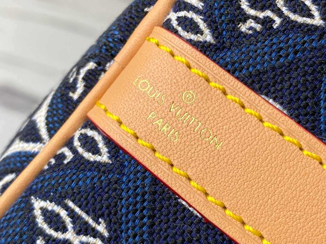LV M57400 Speedy Bandoulière 25 手袋 Since 1854 提花織物