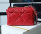 Chanel 19Bag-小號紅色