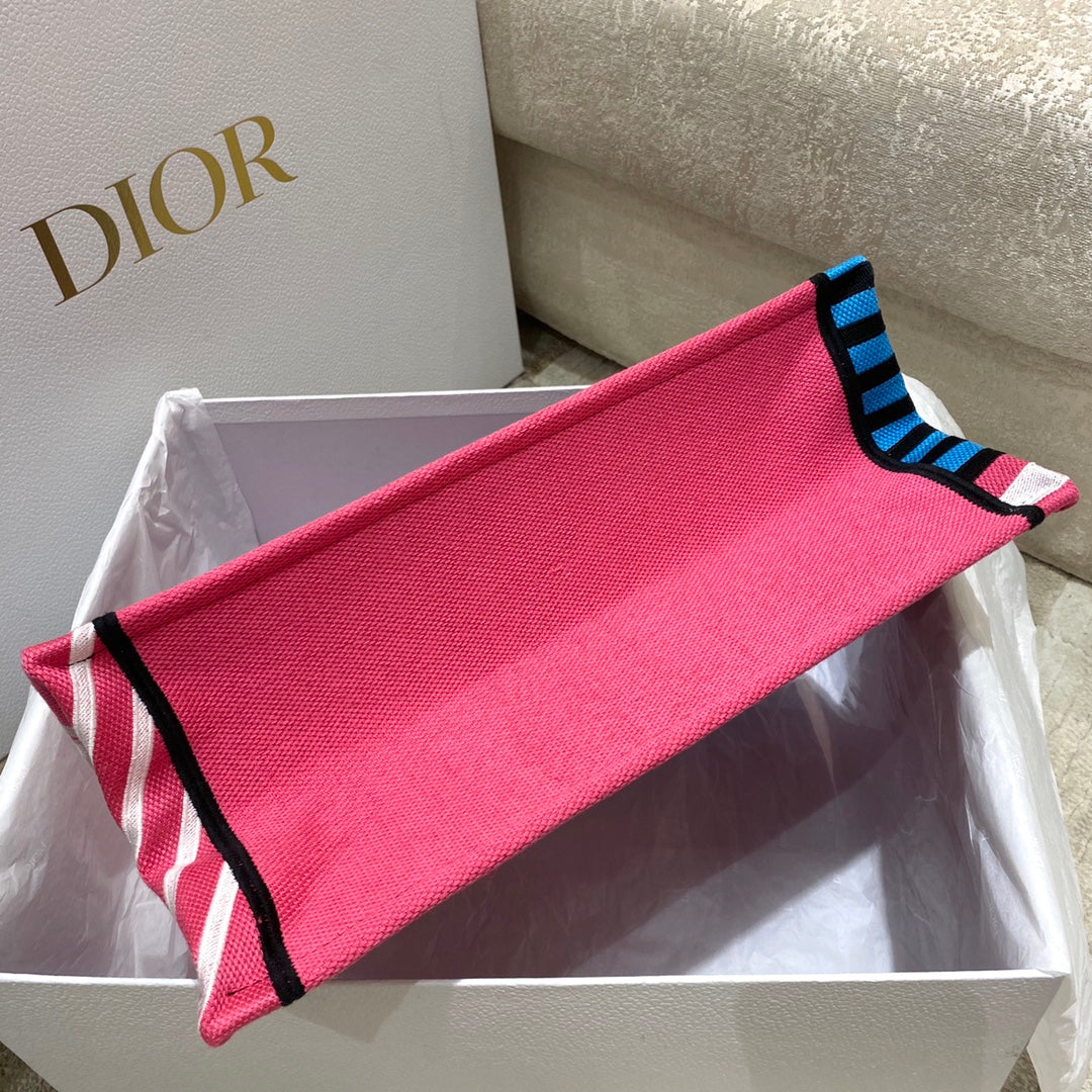 迪D家 Book Tote-中號36.5cm-彩色叢林系列