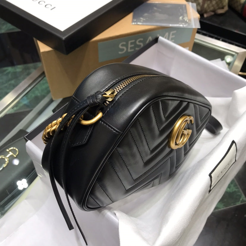 古G家-Marmont 相機包-黑 24*12*7cm