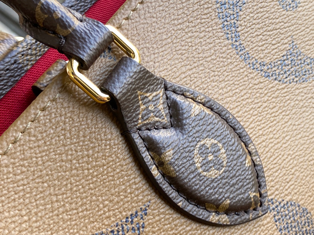M44576 路L家-Onthego 手袋 大號 老花長肩帶