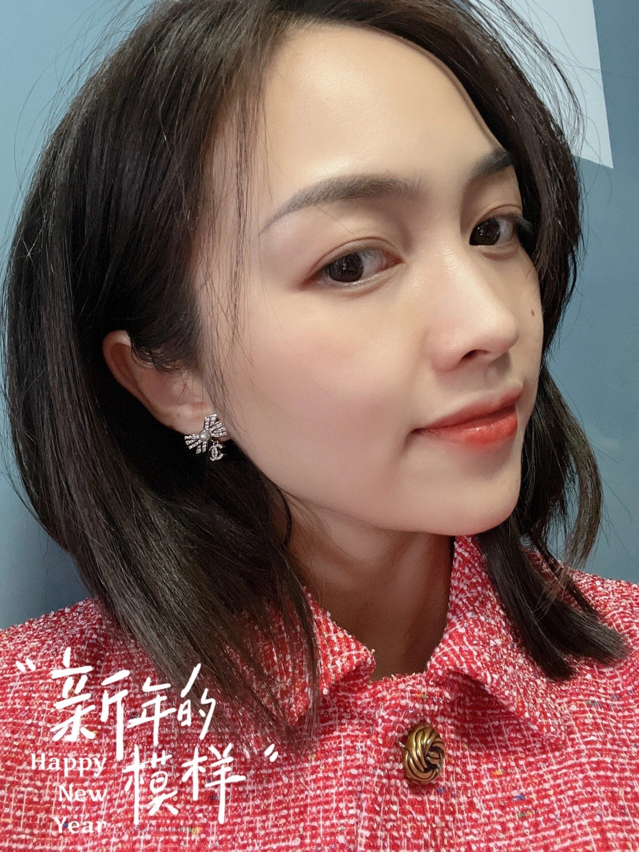小香家-耳環-銀色