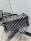 Dior Book Tote-小號36.5cm-深藍老花