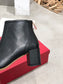 Salvatore Ferragamo鞋-馬蹄扣 粗跟短靴