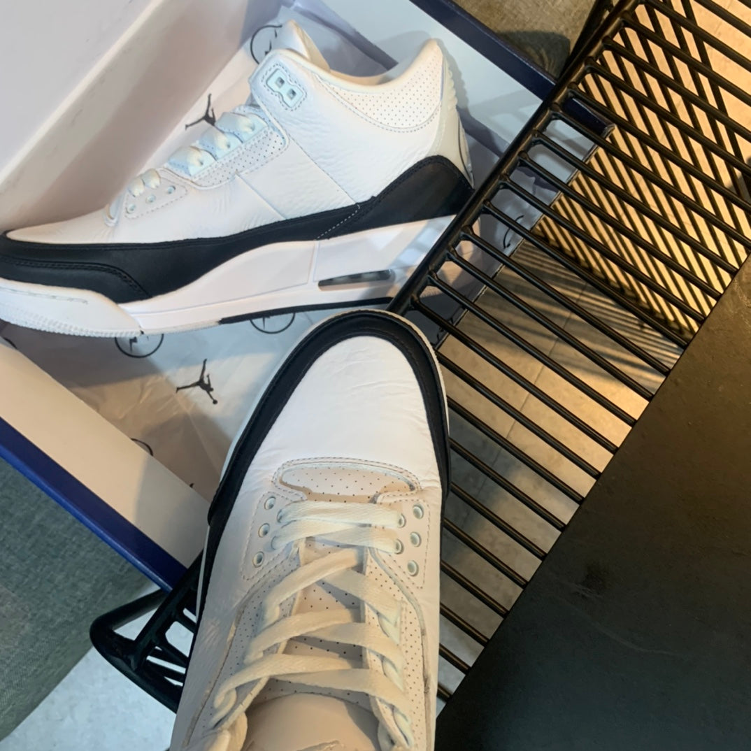 N1K-AJ3代 籃球鞋 運動鞋 黑白色