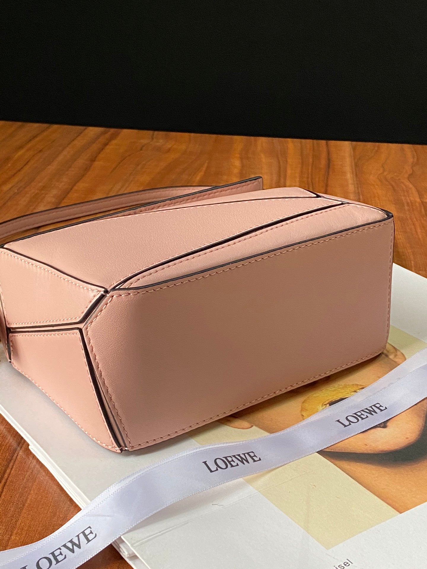 羅L威-Puzzle bag mini 小牛皮