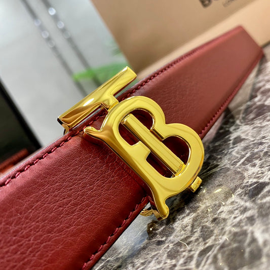 巴B家-紅色皮帶-3.5cm