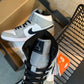 N1K-AJ1Mid 高筒板鞋 休閒鞋 白灰色