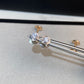Cartier 20分單鑽耳環