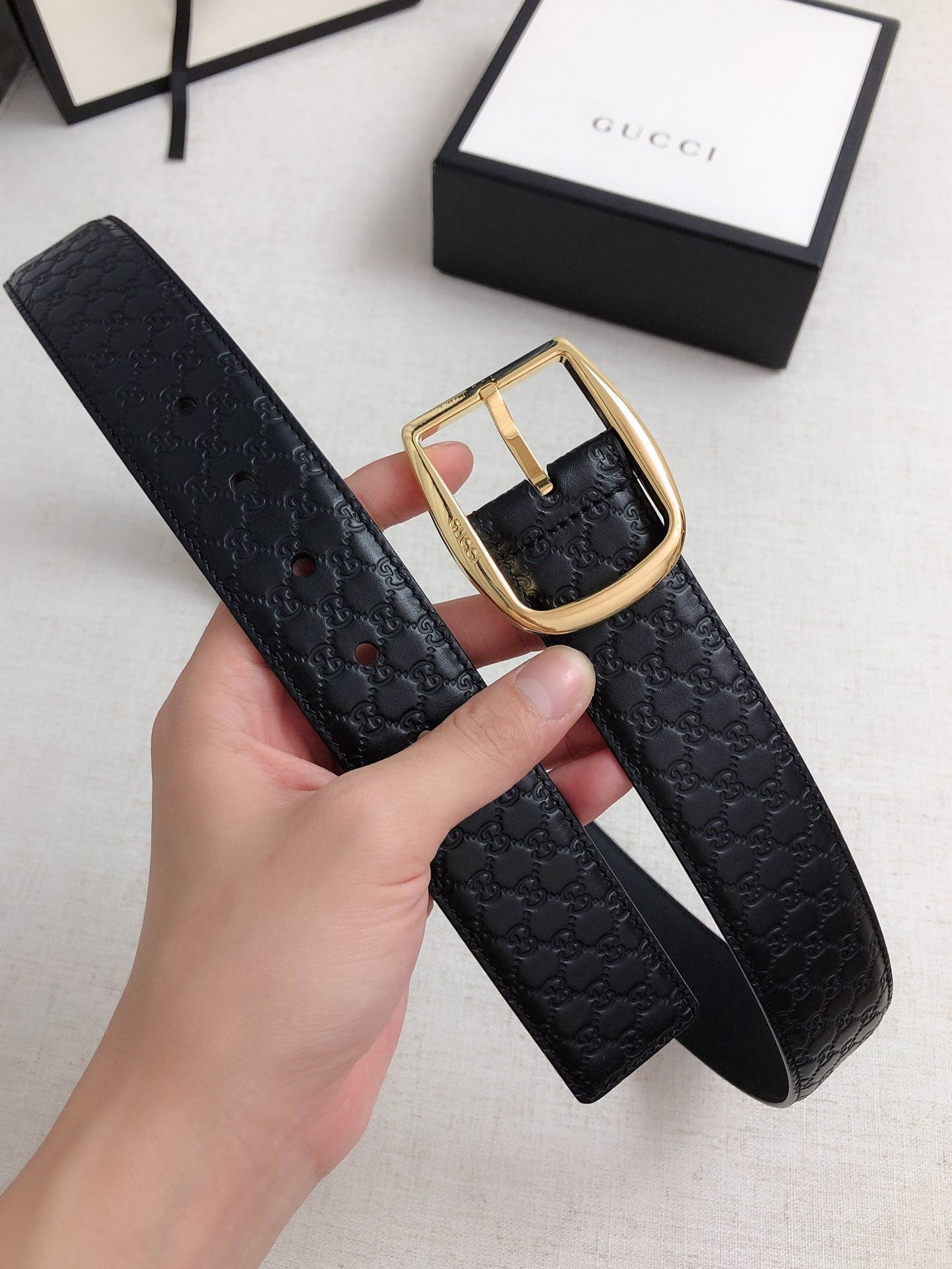 古G家-皮帶-4.0cm-男款