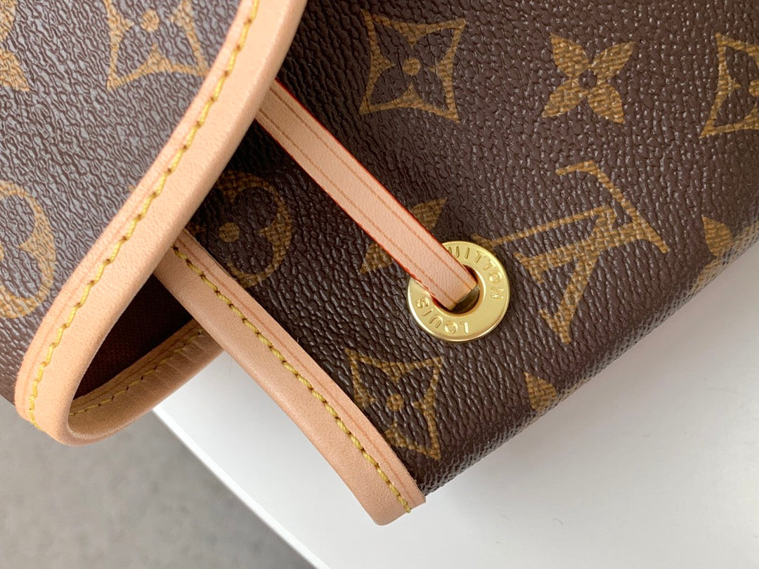 M40107 路L家-Monogram 帆布雙肩包