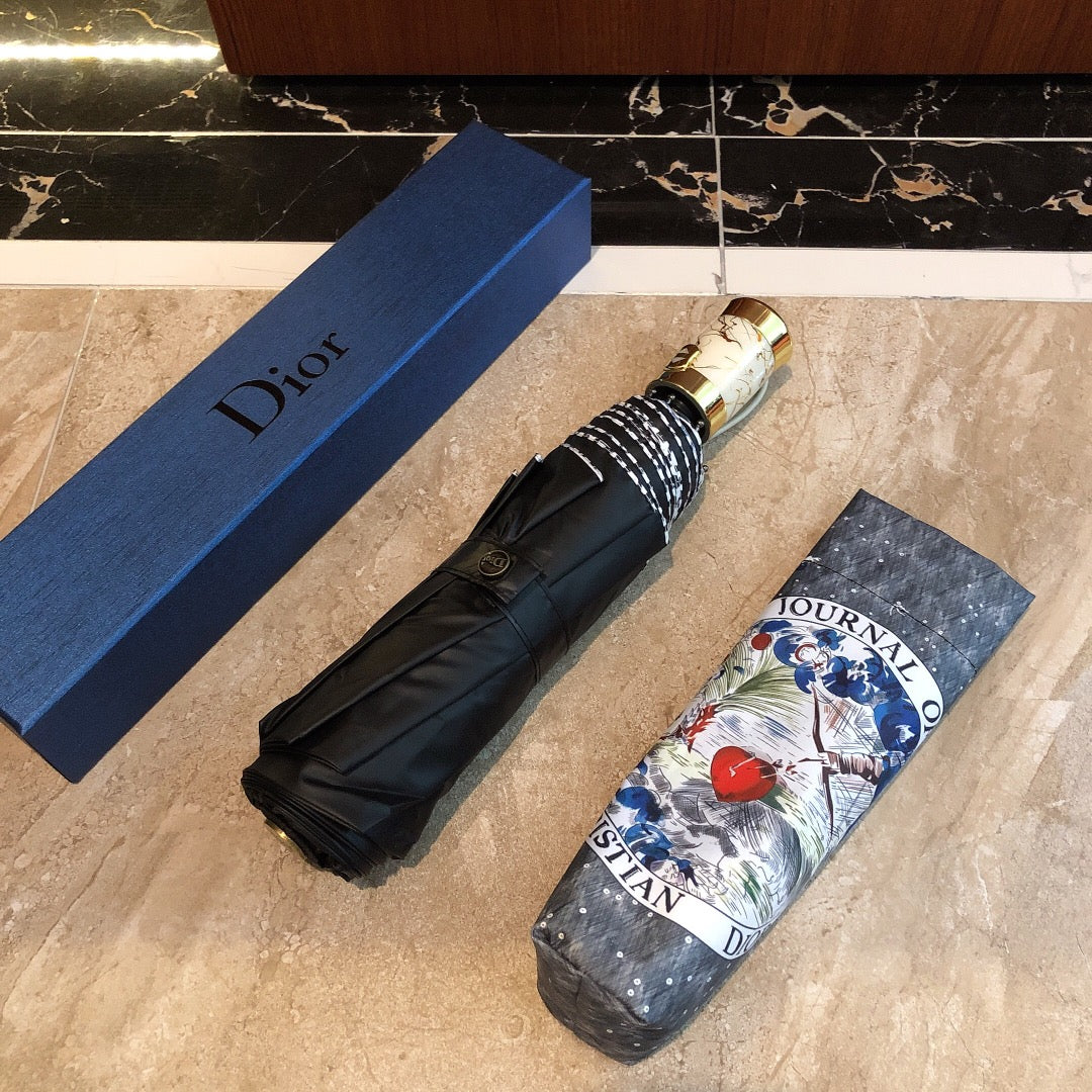 DIOR-雨傘-黑色