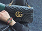 古G家-Marmont-黑色中號26cm（26*7*5cm）