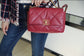 Chanel 19Bag-小號寶石紅