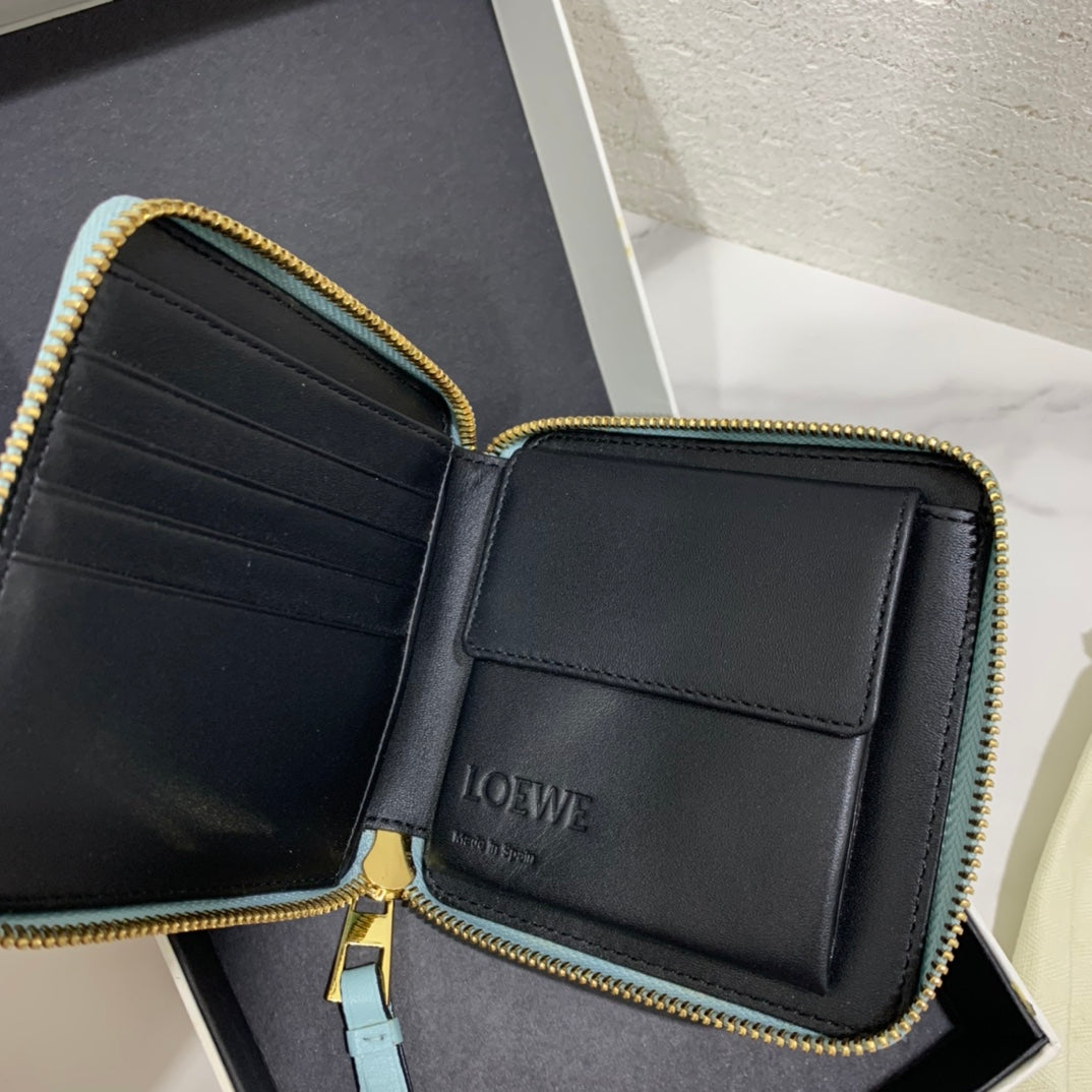 Loewe Puzzle系列 拉鍊短夾