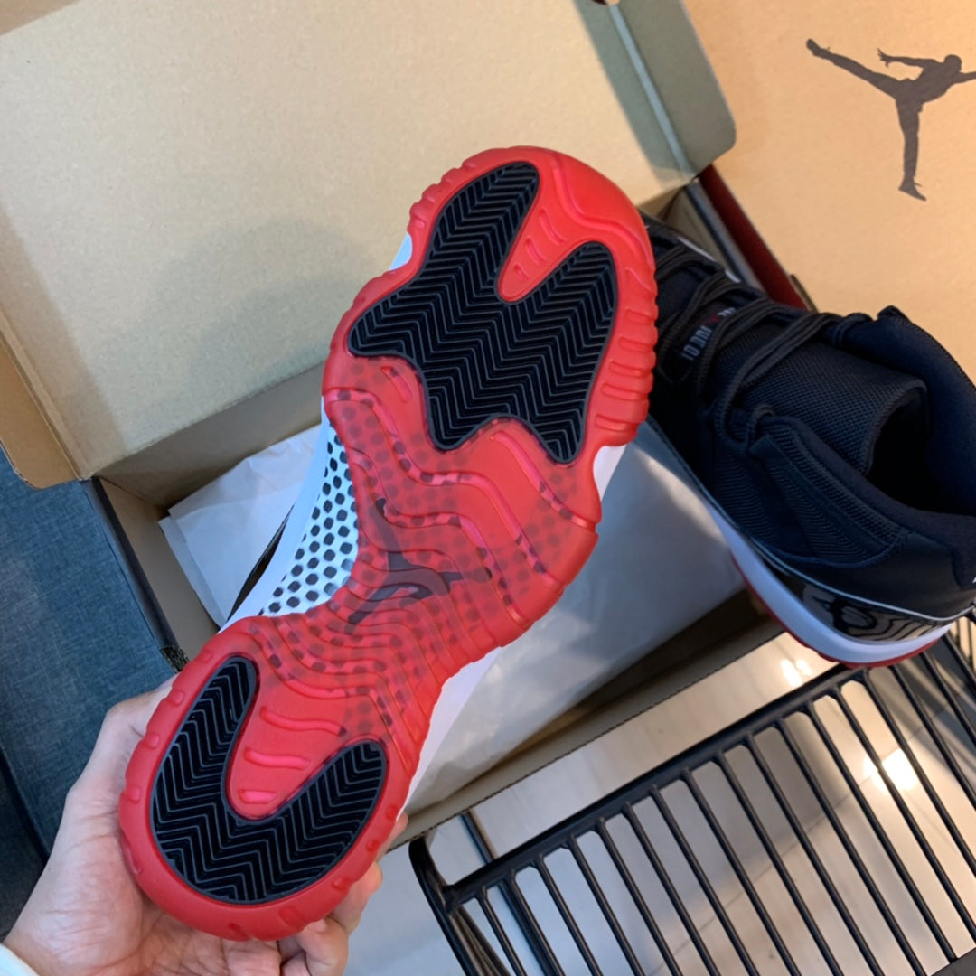 N1K-AJ11 籃球鞋 運動鞋 黑紅色