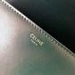 Celine TRIOMPHE 中號小牛皮-墨綠色