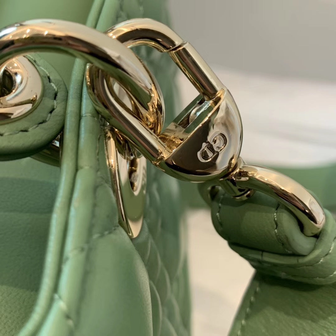 Dior-Mini Lady Dior手袋-四格黛妃-24cm