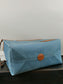 羅L威-Cushion tote 小牛皮 牛仔色