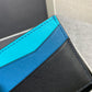 Loewe Plain Card Holder 多色拼接皮革卡包