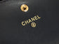 Chanel 復古CC荔枝牛皮-翻蓋中夾-復古五金
