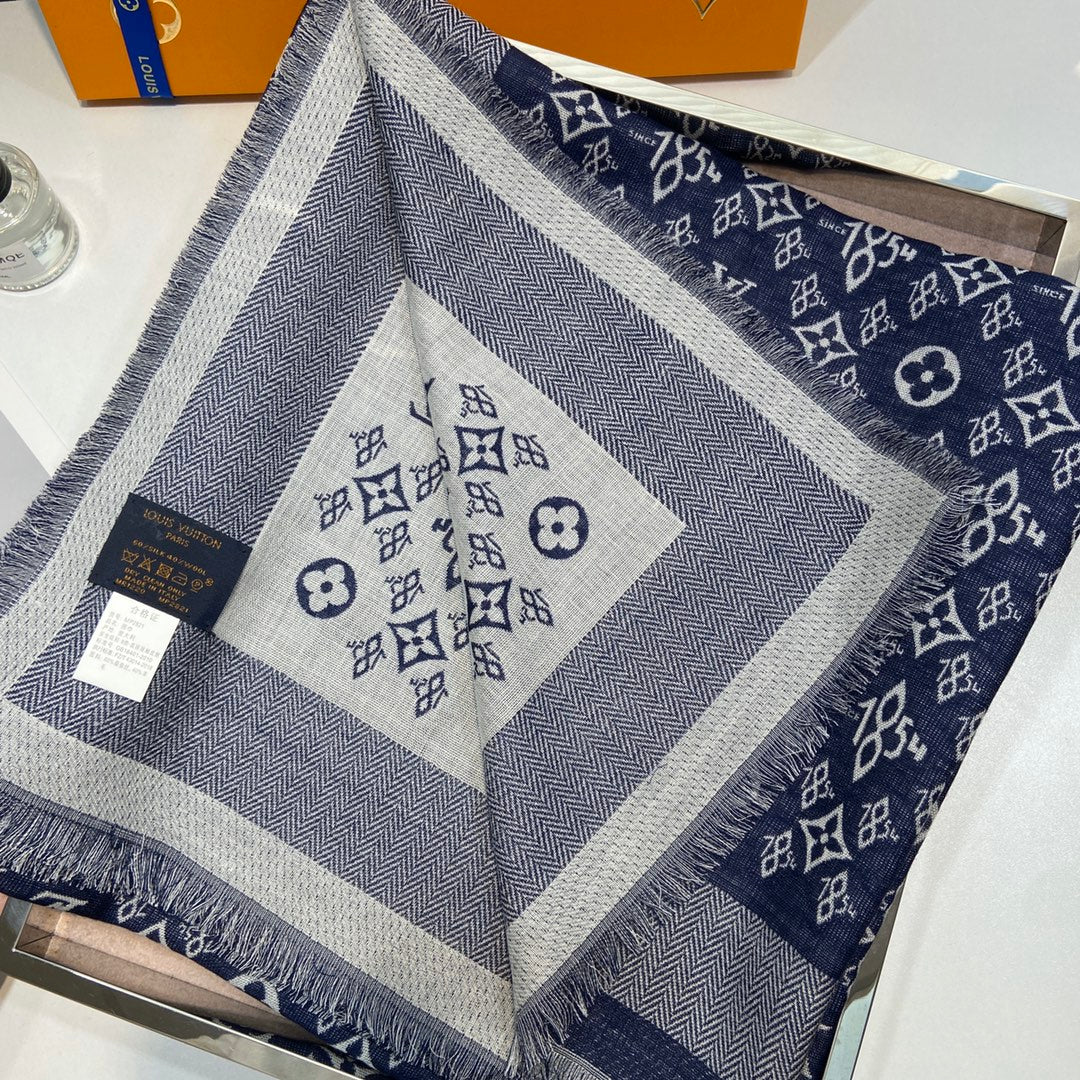 路L家-Monogram披肩-142.5cm