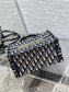 Dior Book Tote-新款小號 26.5 x 21 x 14 cm-深藍老花