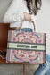 Dior Book Tote-小號36.5cm-多色花朵